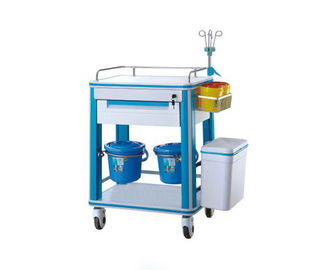 Plastic Surgical Instrument Trolley Hospital Serving Movable For Medical Treatment Crash