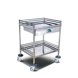Assembled Type KY-KH6657 Stainless Steel Medical Emergency Trolley