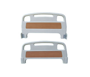 Medical Head and Foot Board for Hospital Bed Parts Accessories Detachable PP Material