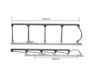 Collapsible Side Rails Hospital Bed Accessories Nylon Stainless Steel Easy Installation