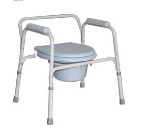 Steel Tubular Frame Toilet Chair