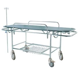 Manual Hospital Stretcher Trolley Emergency Patient Transport 2 Years Warranty Crash Cart Medical