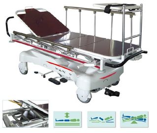 X - Ray Patient Stretcher Trolley Hydraulic Rise And Fall Stretcher Cart CE Certificate