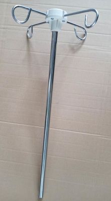 Hospital Bed Parts I .V Pole Used On Patient Bed Stainless Steel IV Stand