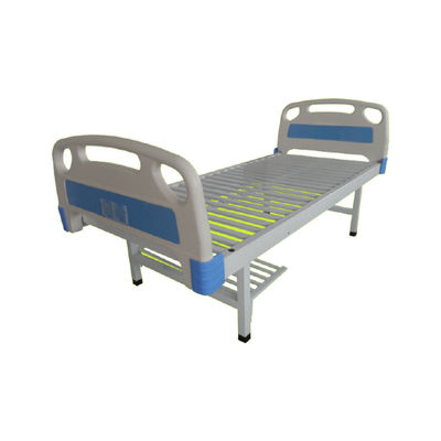Single function Medical Use Manual Hospital Bed One  Cranks Without Castors Patient Care Bed