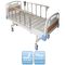 Single Electric Nursing Bed Aluminium Side Rail Drainage Hook Cold Rolled Steel Plate Base Nursing Care Bed