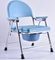 Folding Commode Chair Household Care Aluminum Alloy Safety Working Load 200kgs
