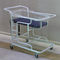 Mobile Adjustable Angle Transparent Baby Basin Hospital Infant Bed