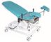 Two Mattress Section Multifunction Obstetric Table Hospital Delivery Bed With Brake And 5 Inch Castors