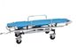 Folding Aluminum Alloy Emergency Stretcher Trolley / Ambulance Emergency Bed