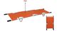 Orange Color Emergency Stretcher Trolley Double Fold Stretcher For Rescue