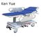 ABS Handrails Mechanical Crank Medical Transport Patient Emergency Hospital Stretcher Bed
