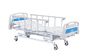 Luxurious Castors Multifunction CE ISO 680mm 3 Crank Manual Hospital Bed