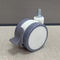 PU TPR Medical Caster Wheels For Hospital Furniture Central Locking Easy Operation
