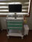 All-in-one Computer Cart  Medical Computer Trolley Nursing Vehicle