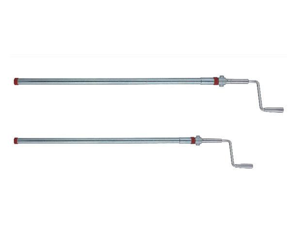 Tube Hospital Bed Hand Crank Handle , Stainless Steel Fold Cranks Under Bed