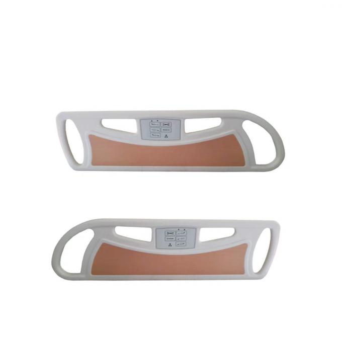 Side Rails Hospital Bed Attachments PP With Electric Press Button Multi