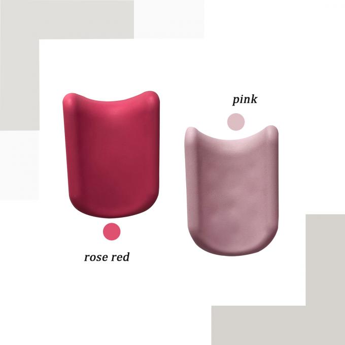 Hospital Maternity Bed PU Foam Foot Rest Pink Color Delivery Bed Accessories