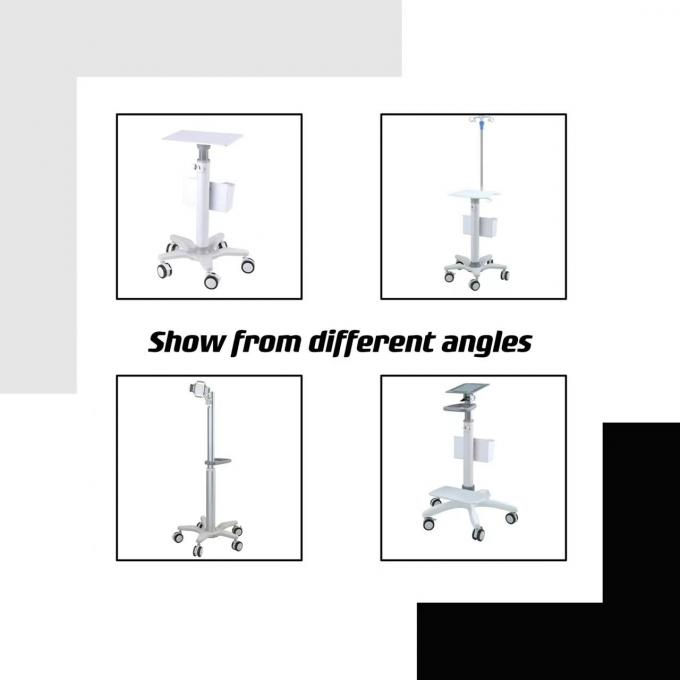 ABS Engineering Plastic Aluminum Alloy Column Hospital Stand Monitor