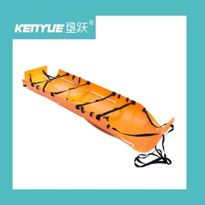 Roll Stretcher Made Of Orange Special Composite Material For Hospital Use