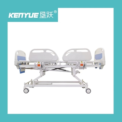 Four Crank Manual Hospital Nursing Patient Bed  Controll Caster Epoxy Coated