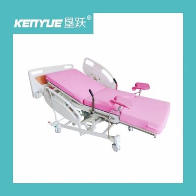Maternity bed hospital gynecological examination table color pink