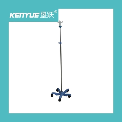 Hospital furniture height adjustable 304 stainless steel infusion stand