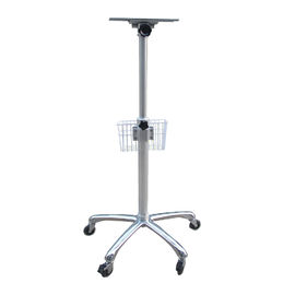 Aluminium Alloy Durable Computer Workstation Trolley Patient With Height 890mm