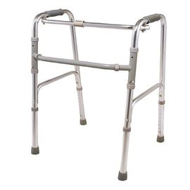 Aluminum Folding Walker , Portable Walker For Elderly Medical Health Care