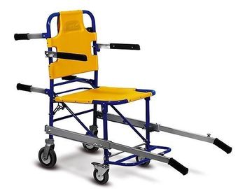 Portable Hospital Chair Stretcher Emergency Foldaway Wheelchair Climbing Stair