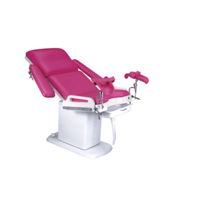 Hospital special pink gynecological maternity bed for gynecological operating table