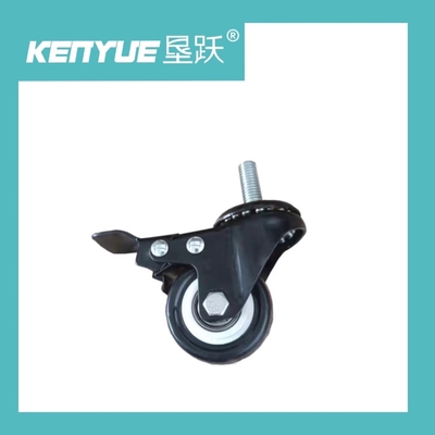 Buy Medical Hospital  2 Inch Casters Black With Brake TPR Special For Hospital Accessories online manufacture
