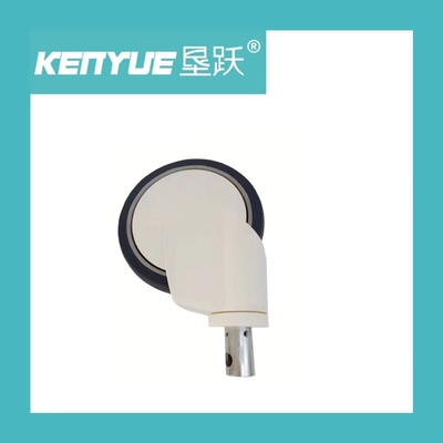 Buy White Central Control Caster Single Piece 6 Inch Medical Equipment online manufacture