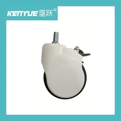 Buy Hospital White TPR Material 5 Inch Casters Hospital Bed Accessories online manufacture