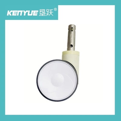 Buy 5 Inch Central Control Hospital Bed Casters Medical Dedicated  White online manufacture
