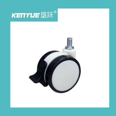Buy 3 Inch Black Trolley Casters For Hospital Medical Machine For Hospital online manufacture