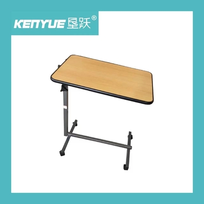 Buy Hospital manual flip dining table panel wood grain color PB material online manufacture