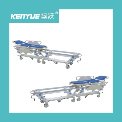 Buy Custom Emergency Rescue Trolley Cart Stretcher Medical Hospital Bed Gurney online manufacture