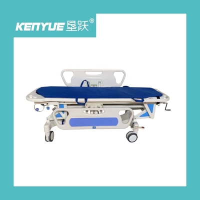 Buy Hospital Manual Crank Ambulance Stretcher Trolley To Patient Transport online manufacture