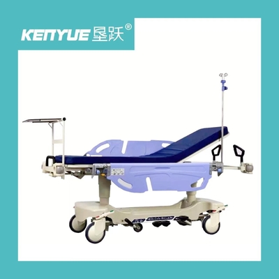 Buy Hospital Medical Emergency Patient Cart With Hydraulic Control Panel online manufacture