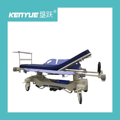 Buy Hospital Special Hydraulic Ambulance Car With Wheels In Color Blue online manufacture