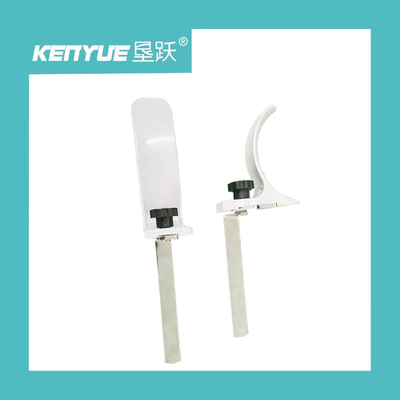 Buy Gynecological Hospital Bed Accessories Bracket White ABS Material online manufacture