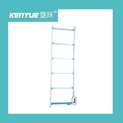 Buy Six Pole Hospital Bed Guard Rails Silver Collapsible Medical Bed Side Rails online manufacture