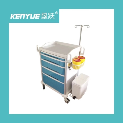 Buy Medical furniture ABS plastic ambulance hospital ambulance blue online manufacture