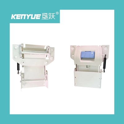 Buy Hospital special metal material bed frame side rail bracket blue online manufacture