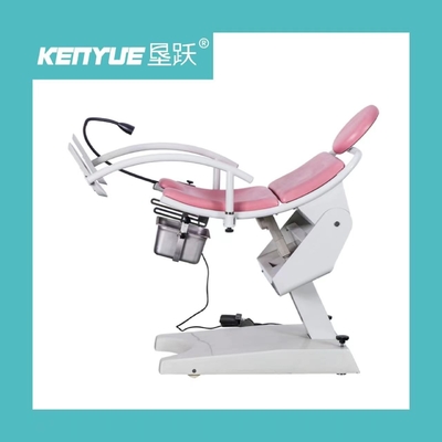 Buy Medical Multifunctional Adjustable Electric Gynecological Bed Pink online manufacture