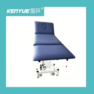 Buy Blue And Black Two Color Medical Examination Bed For Hospital online manufacture
