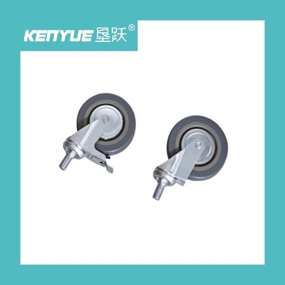 Buy PU Industrial Hospital Castors With TPR Core Medical Castors For Cart online manufacture