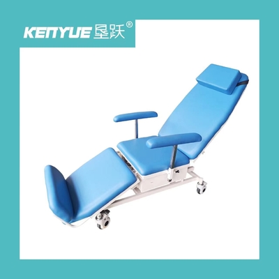 Buy Angle Adjustable Blue Steel Electric Dialysis Chair Hospital Special online manufacture