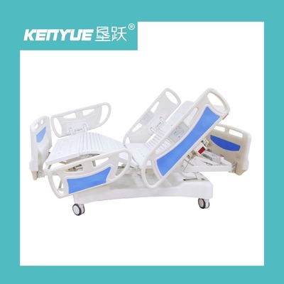 Buy Hospital Furniture Electric Nursing Bed Blue Five Function Adjustable online manufacture